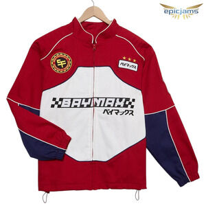 Disney Big Hero 6 Baymax San Fransokyo Racing Jacket Unisex Size Large New
